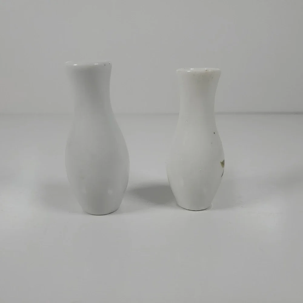 Vintage Auto Bud Vase from 1970s Ceramic Painted Mini Vase